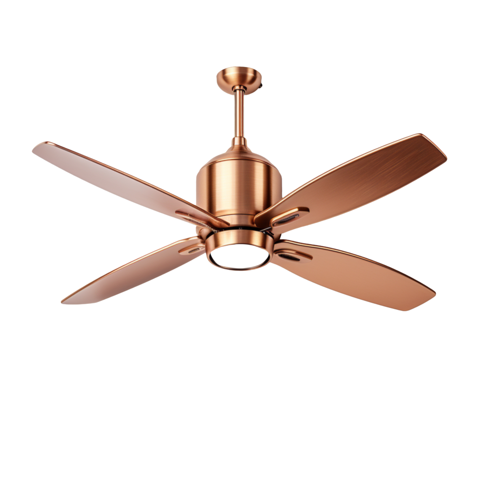 Ceiling Fan isolated on transparent background png