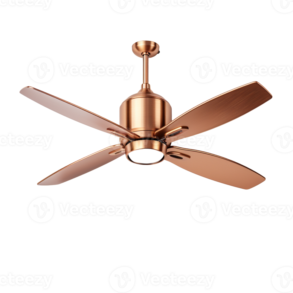 Ceiling Fan isolated on transparent background png