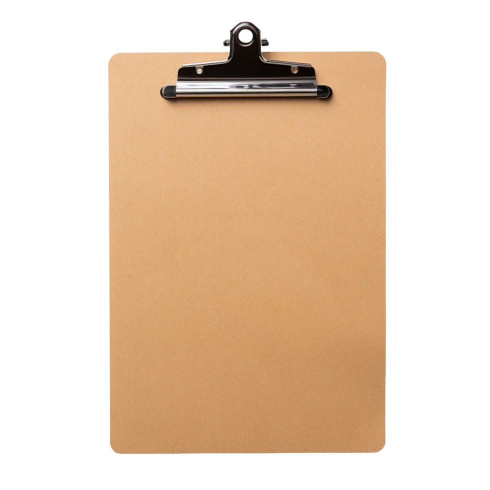 Clipboard isolated on transparent background png