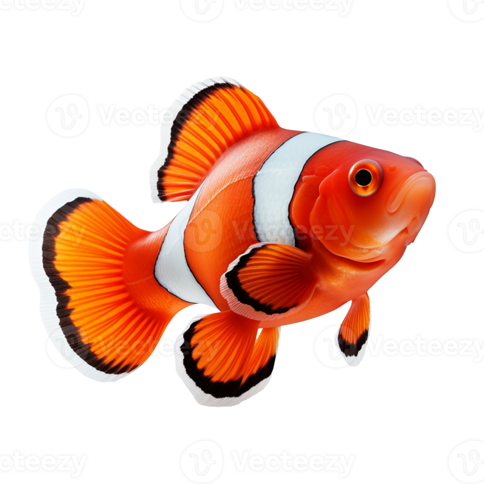 Clownfish isolated on transparent background png
