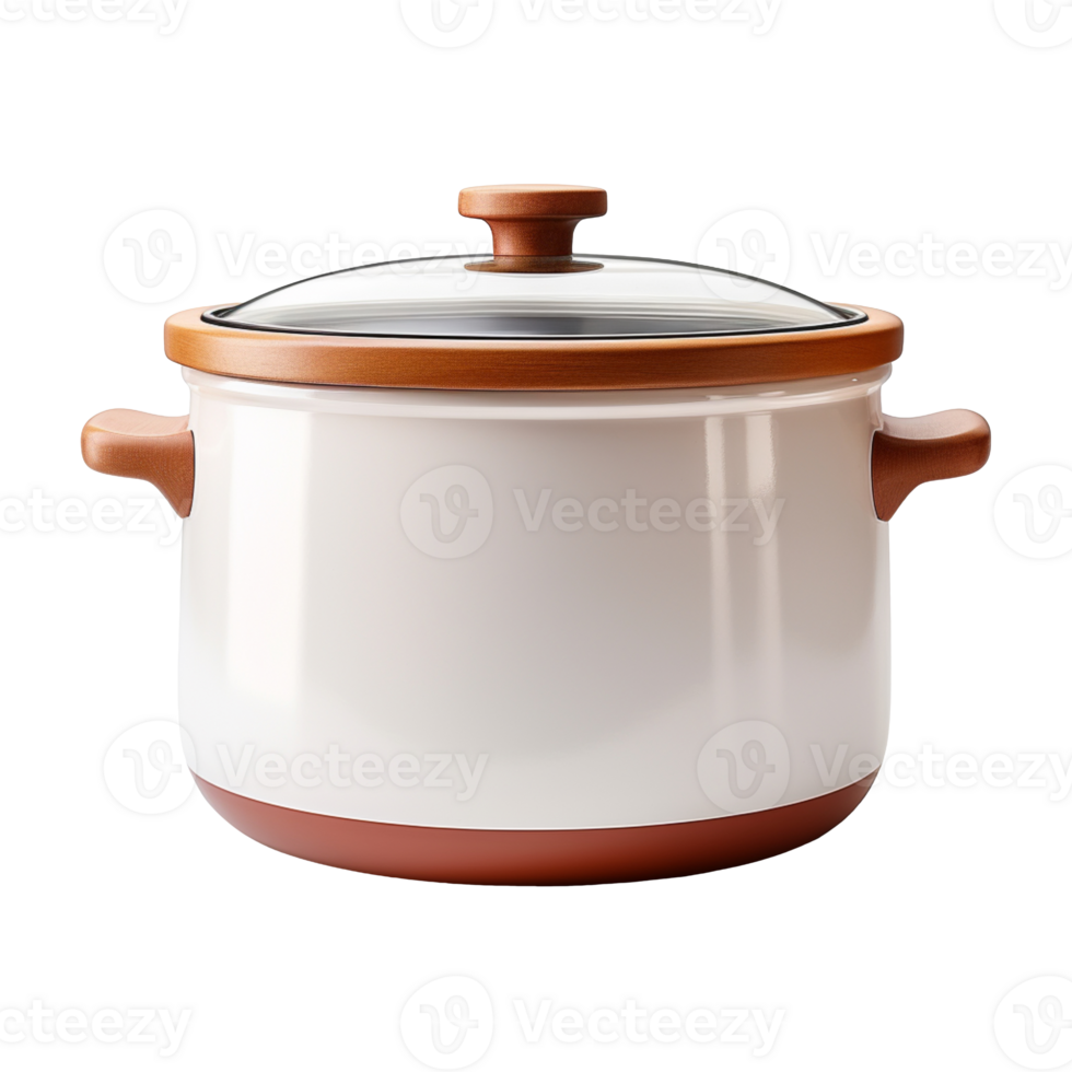 Crock pot isolated on transparent background png