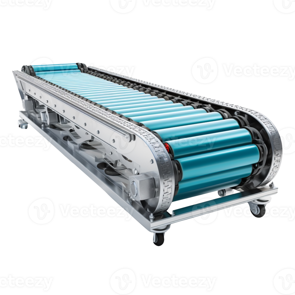 Conveyor belt isolated on transparent background png