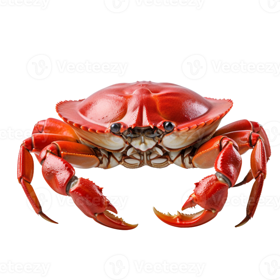 crab isolated on transparent background png