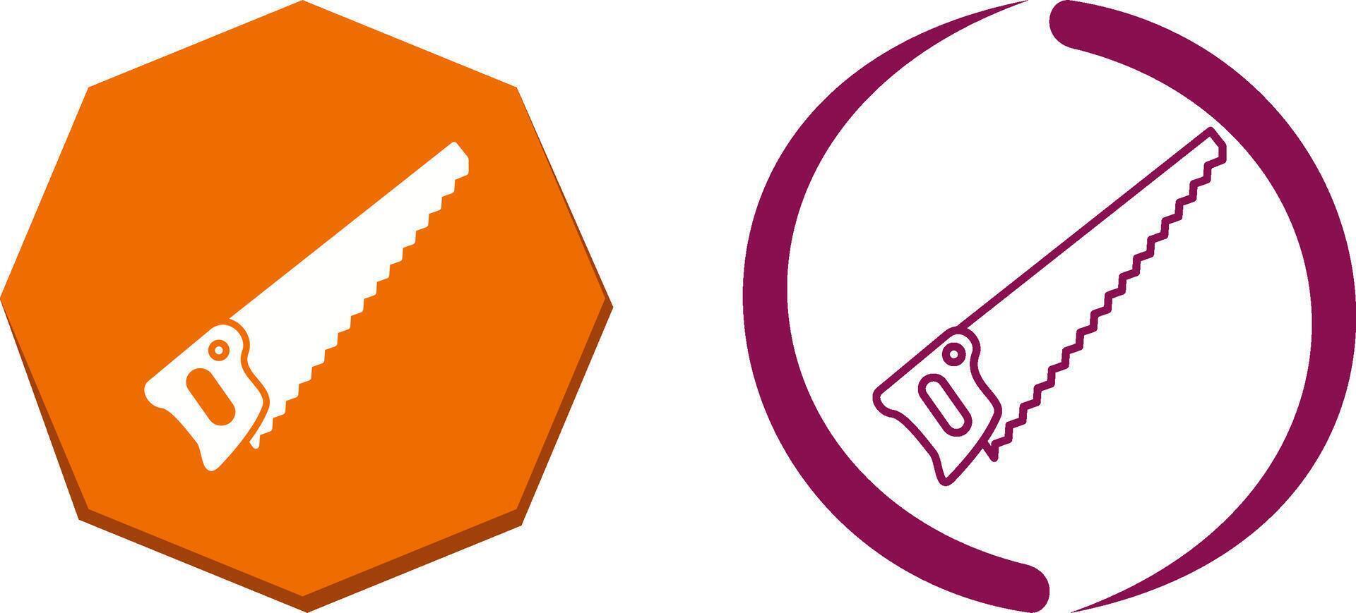 Saw Icon Design vector
