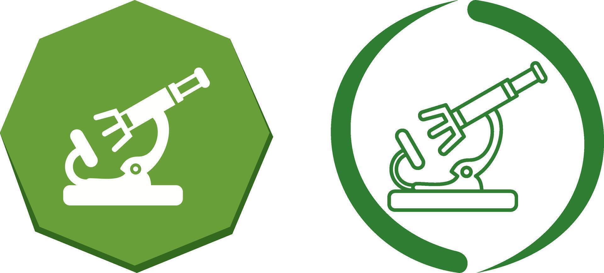Microscope Icon Design vector