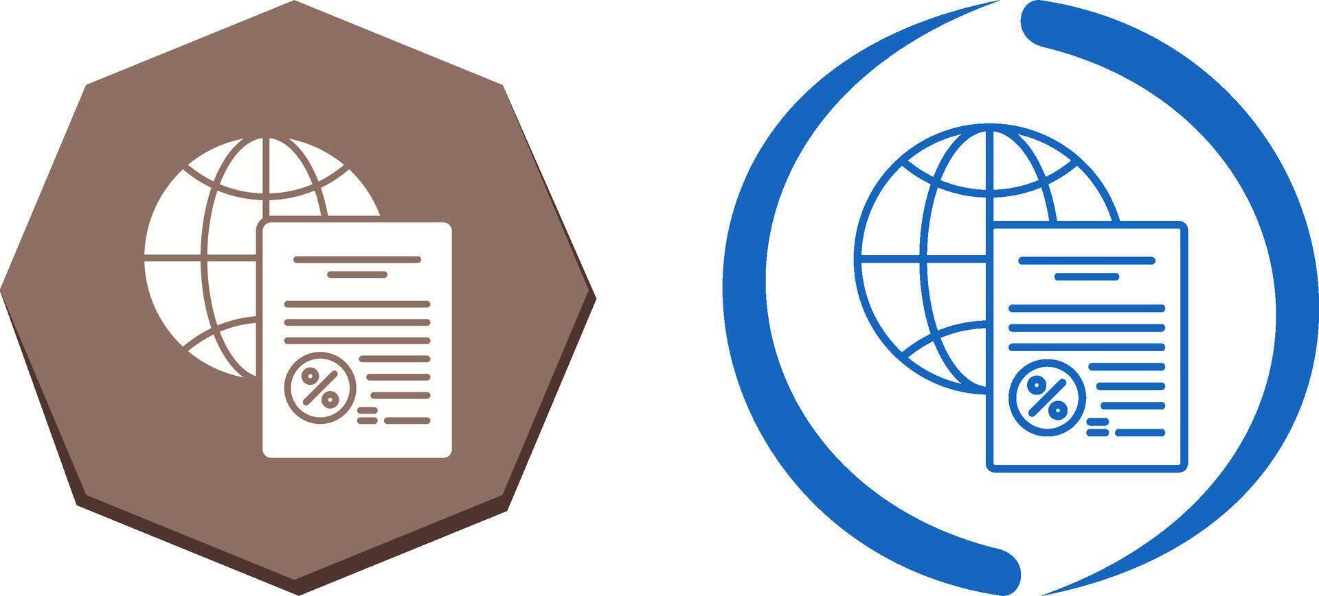 Global Icon Design vector