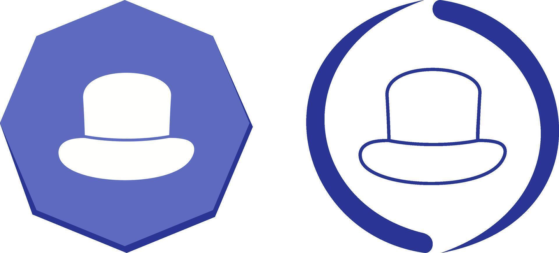 Hat Icon Design vector