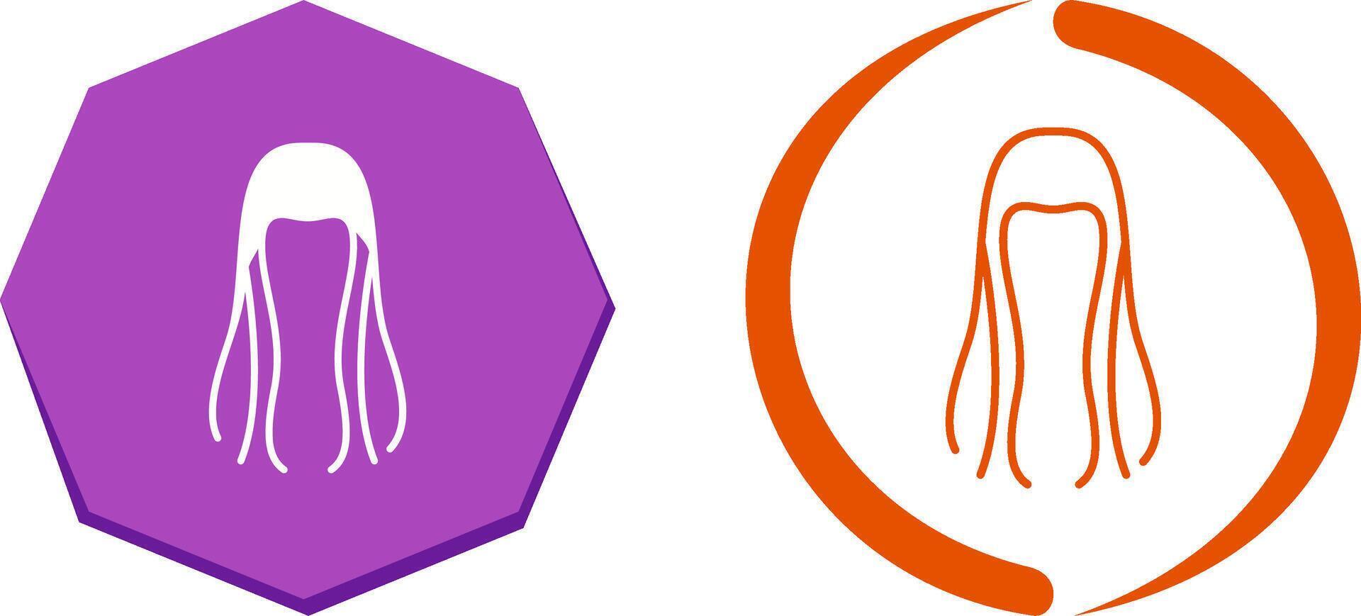 Hair Icon Design vector