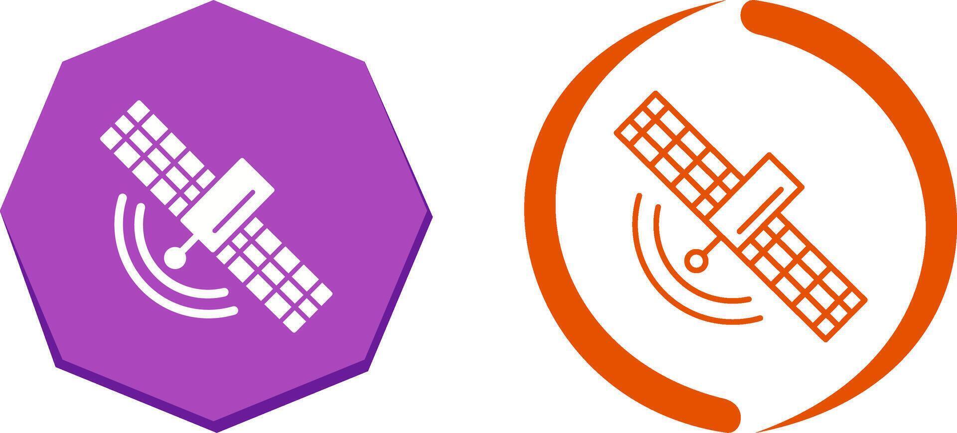 Satellite Icon Design vector