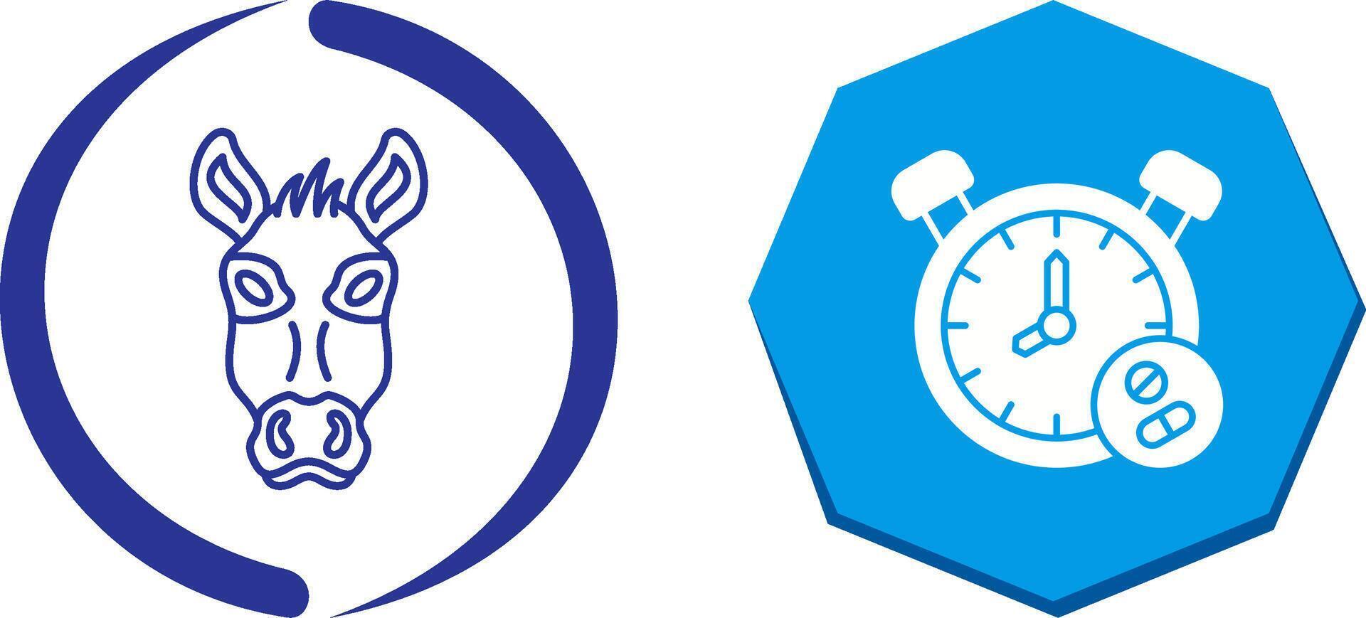 Hippo Icon Design vector