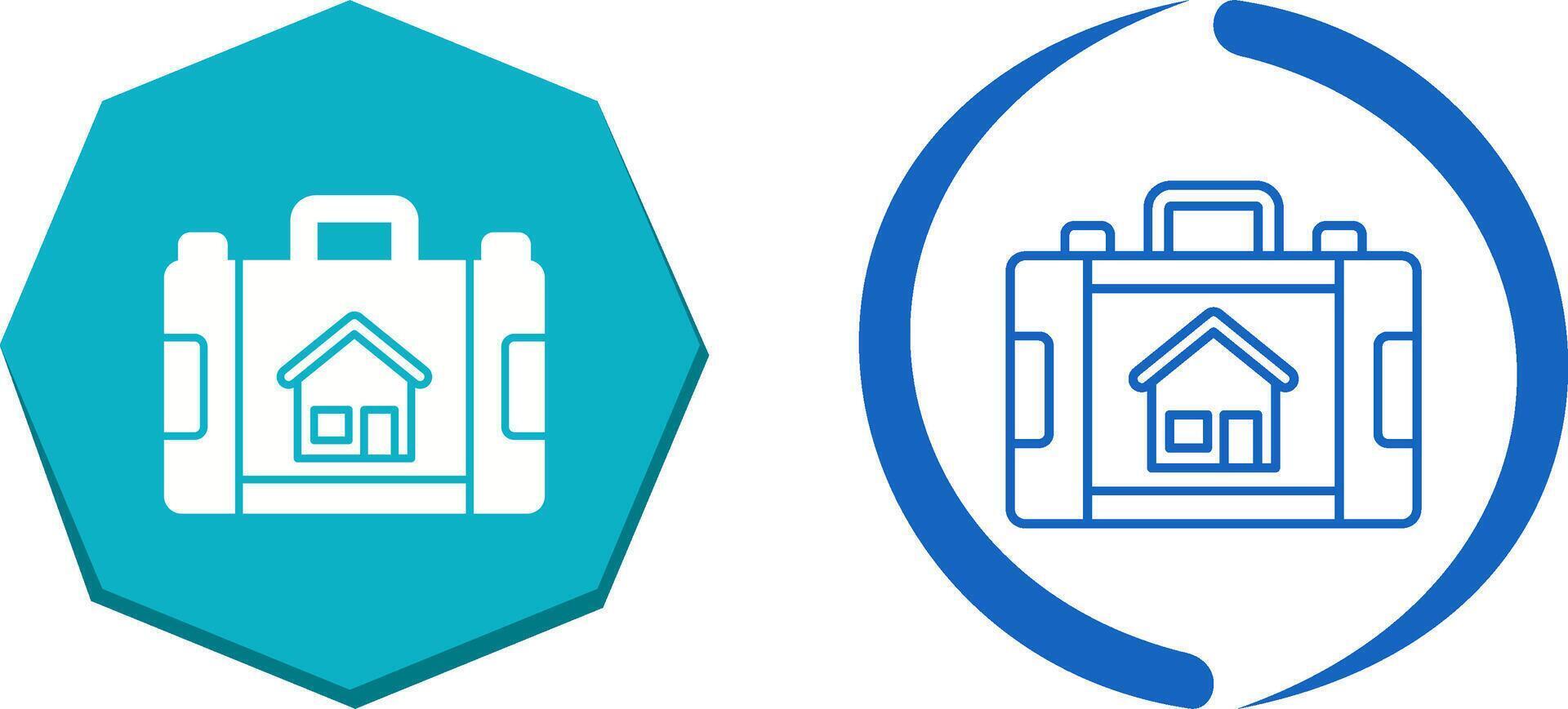 Briefcase Icon Design vector