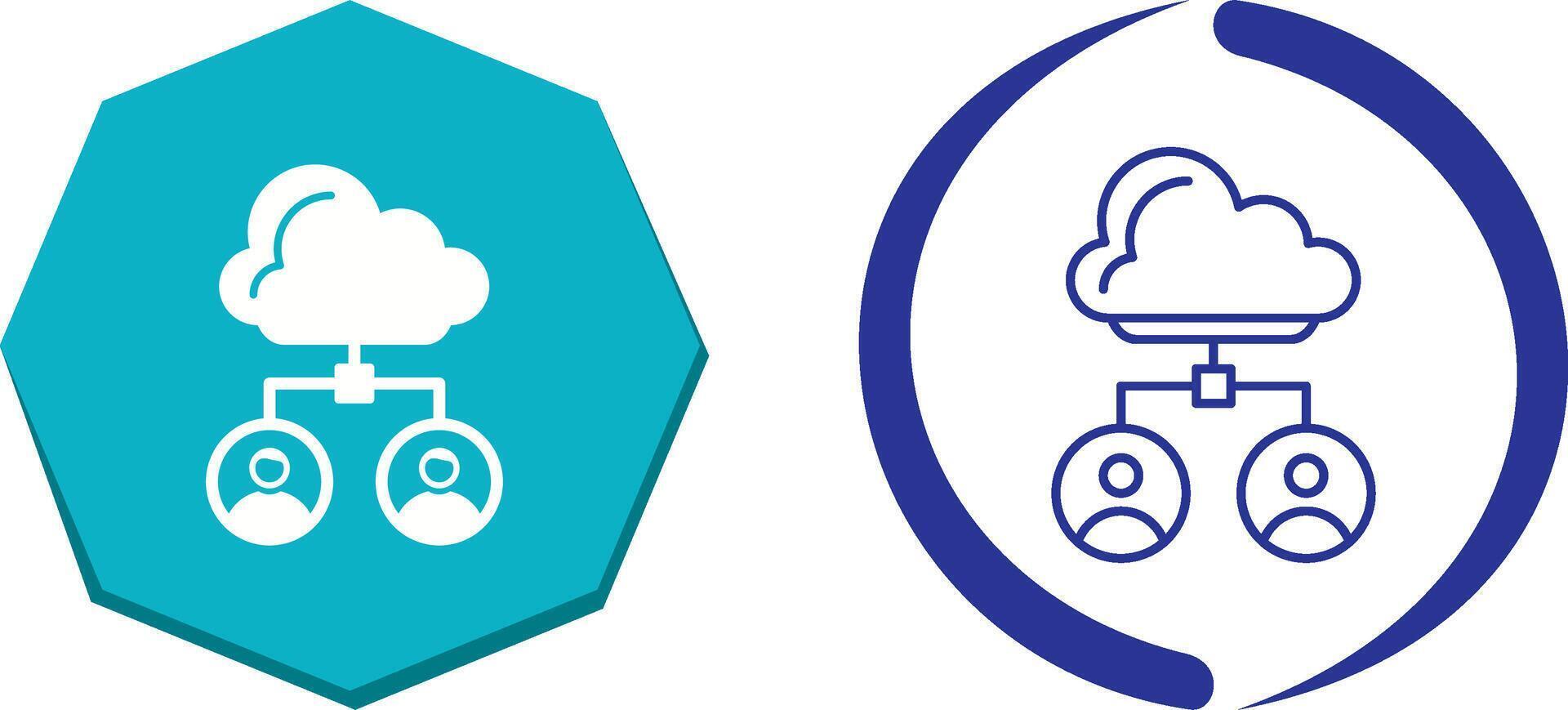 Cloud Icon Design vector