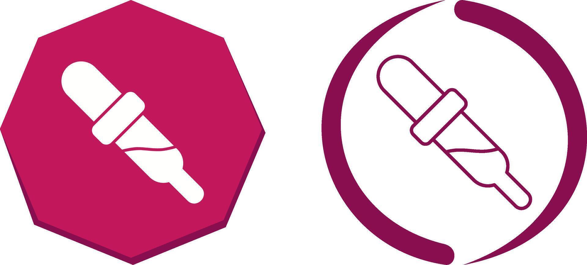 Dropper Icon Design vector