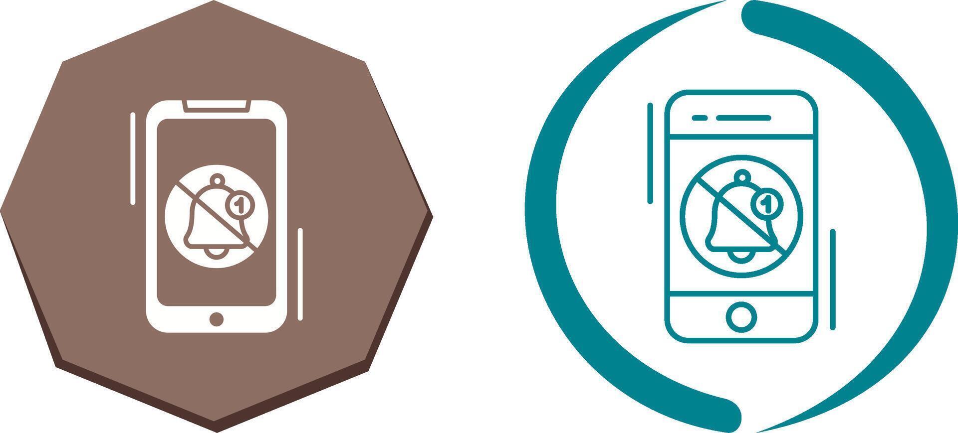Silent Icon Design vector