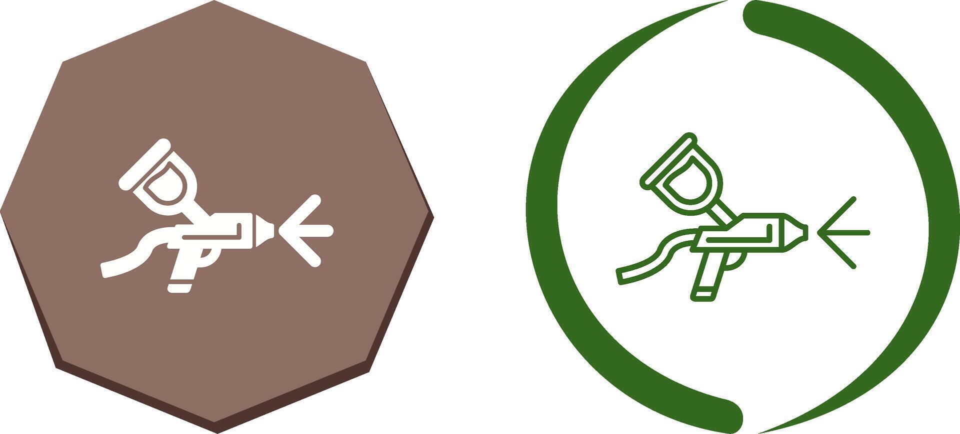 Airbrush Icon Design vector