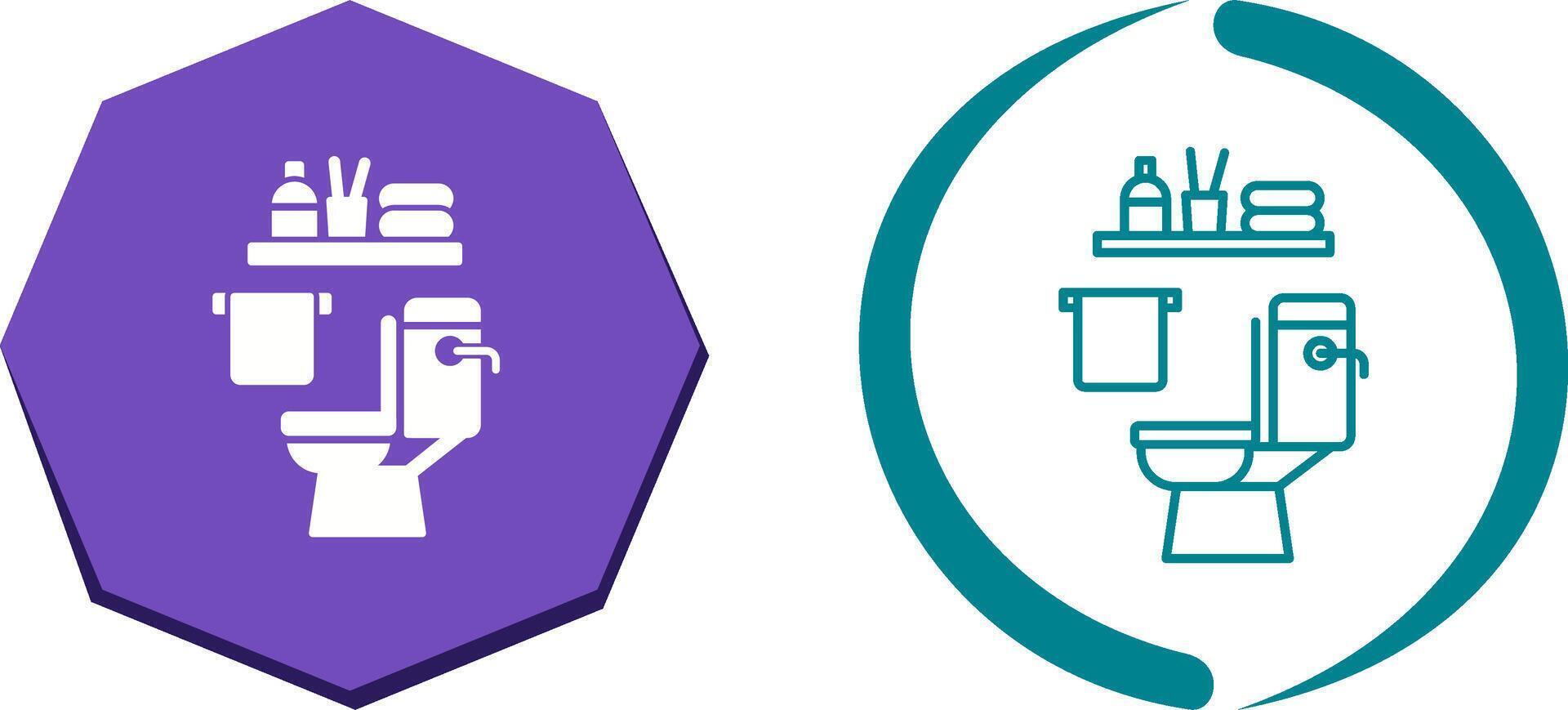 Toilet Icon Design vector