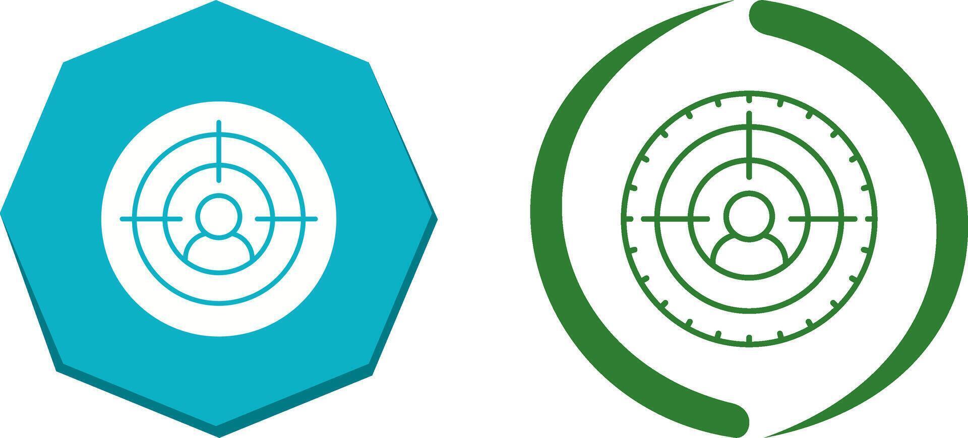 Goal Icon Design vector