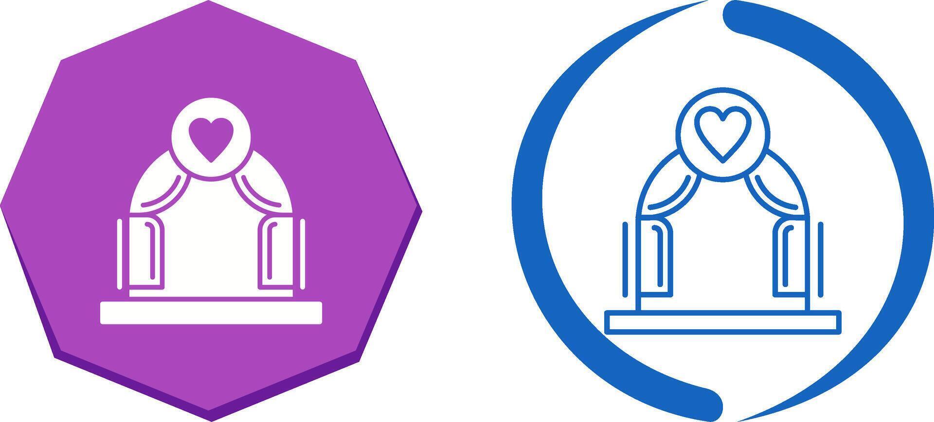 Arch Icon Design vector
