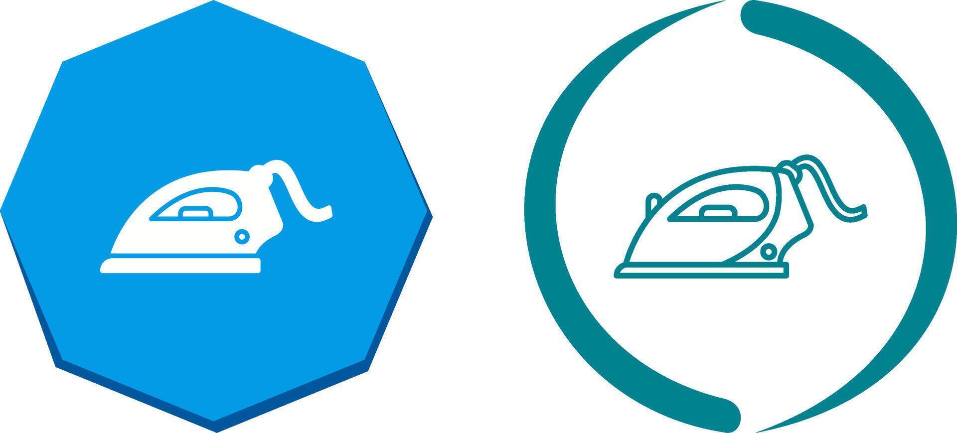 Iron Icon Design vector