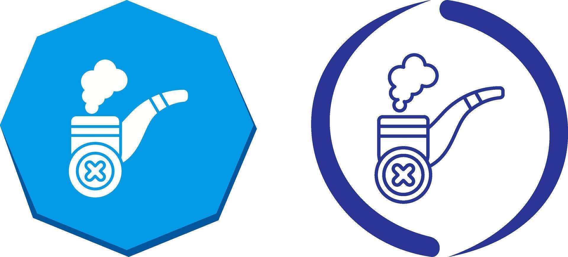 No Cigar Icon Design vector