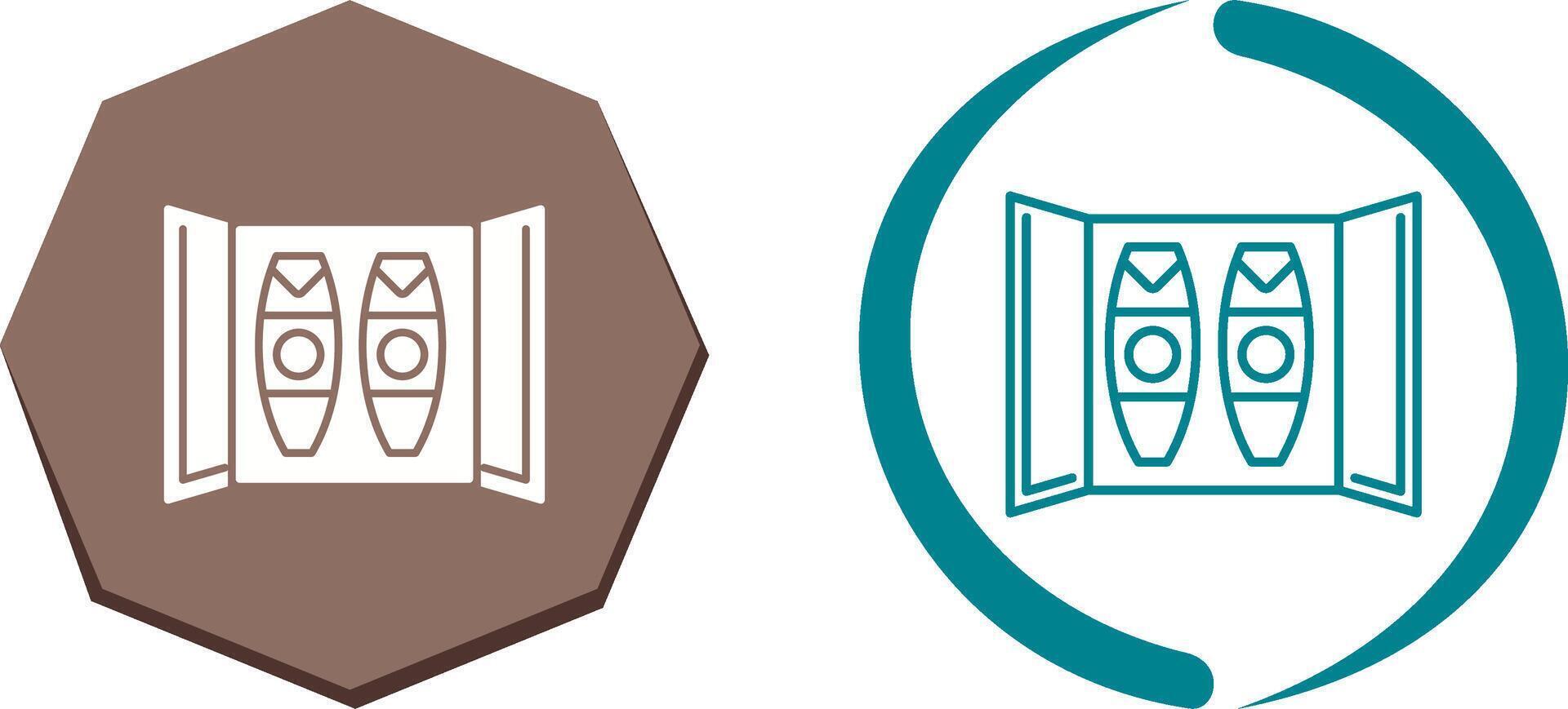 Cigar Box Icon Design vector
