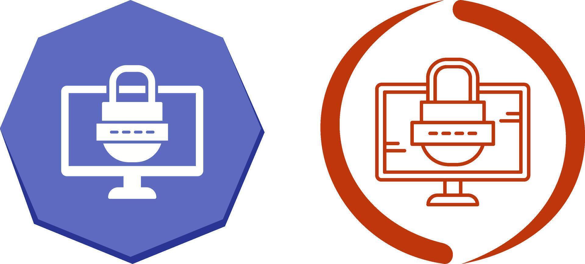 Password Icon Design vector