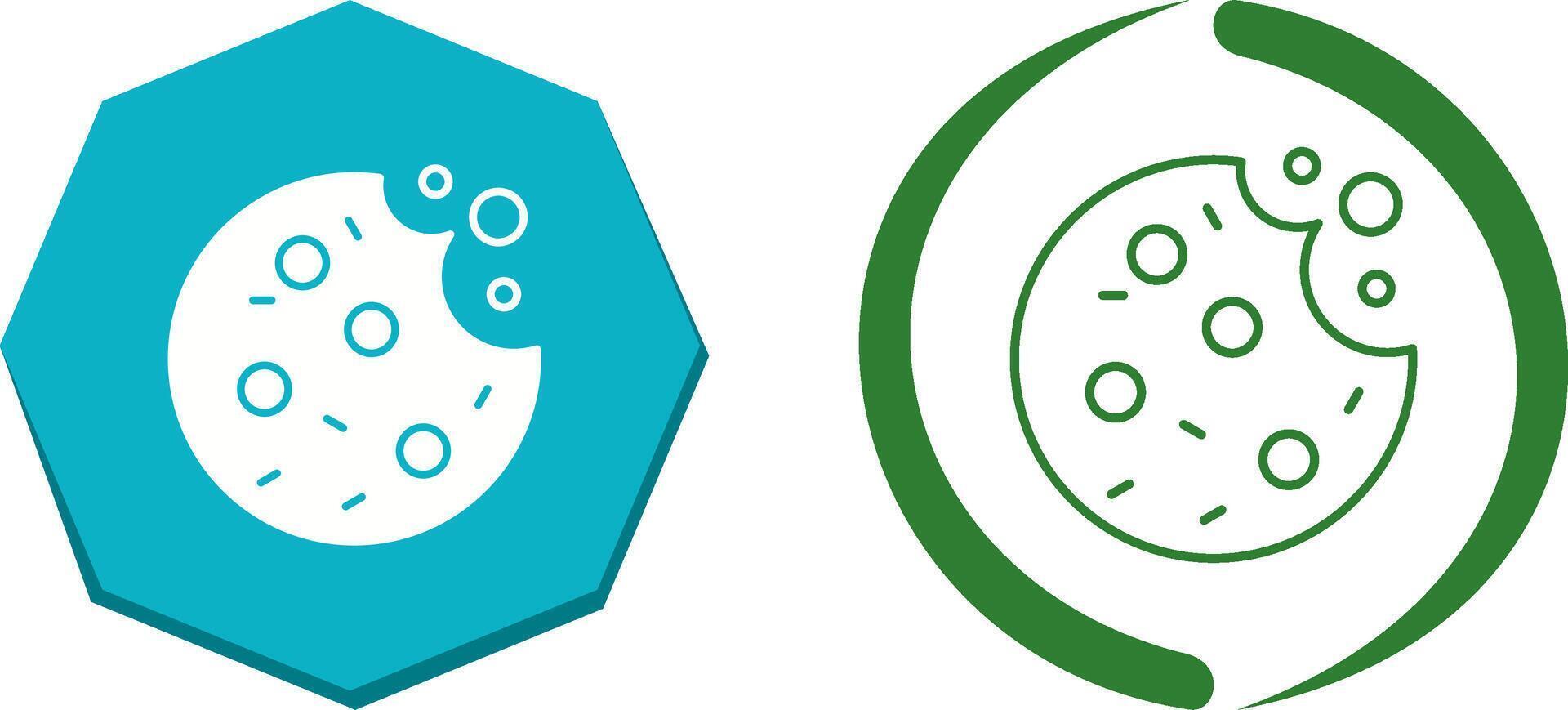 Cookie Icon Design vector