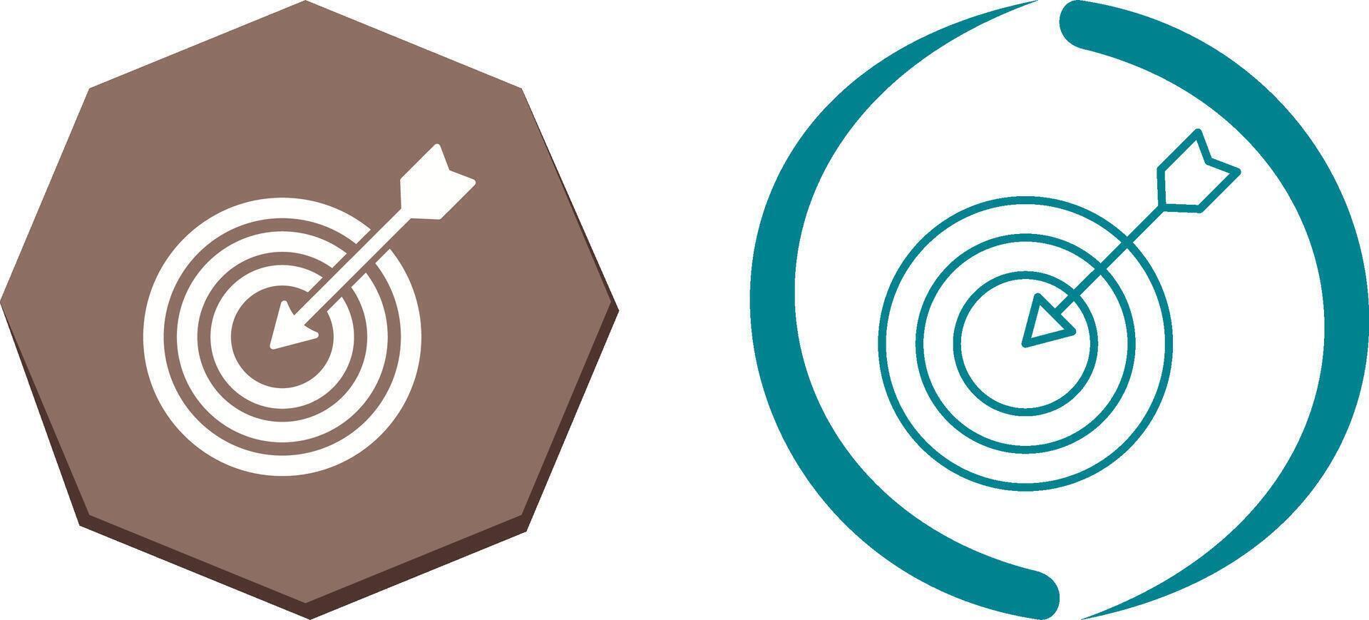 Goal Icon Design vector