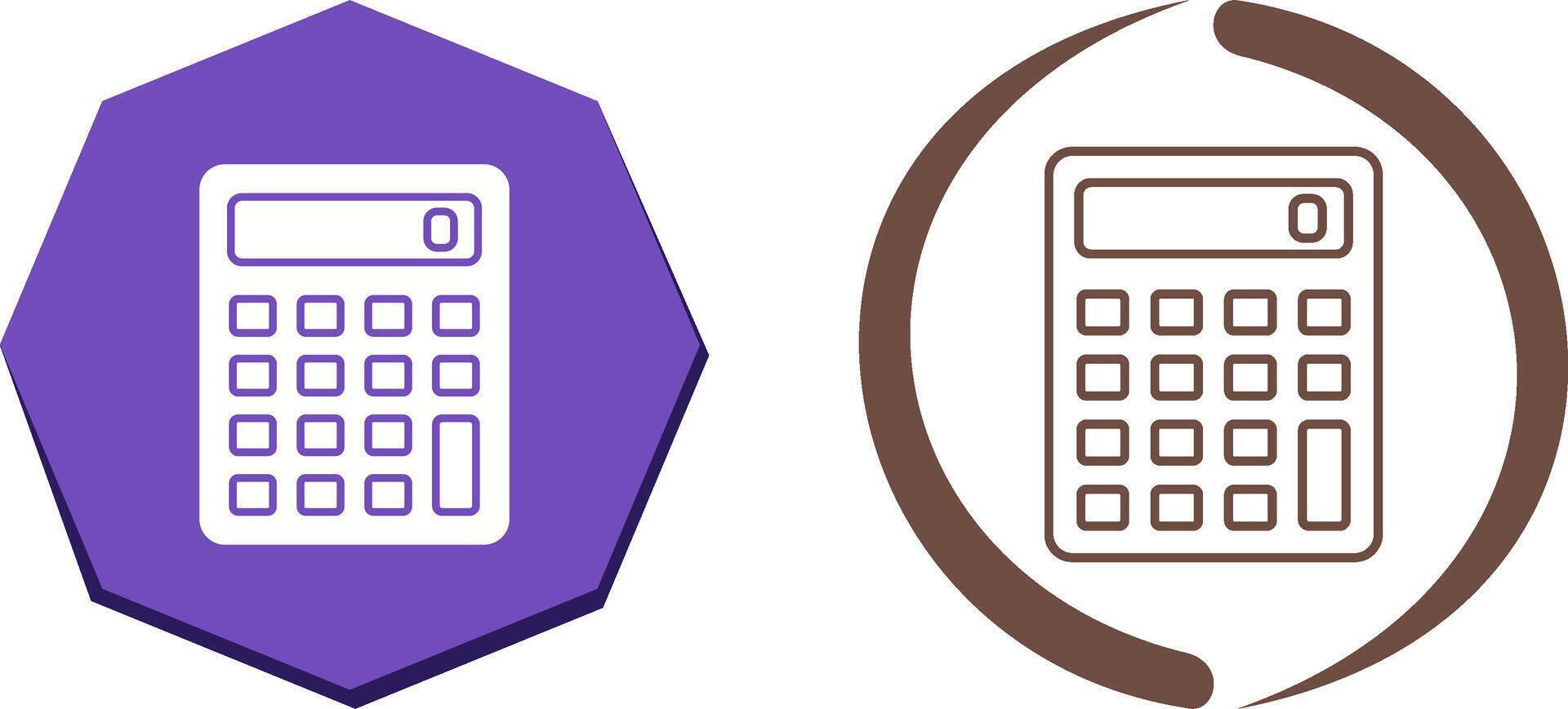 Calculator Icon Design vector
