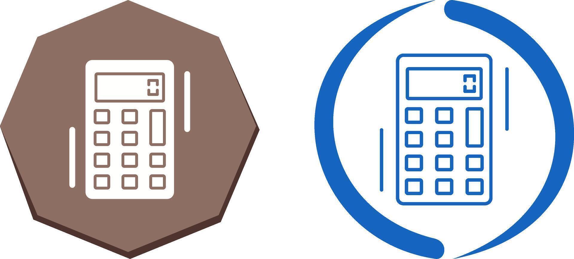 Calculator Icon Design vector