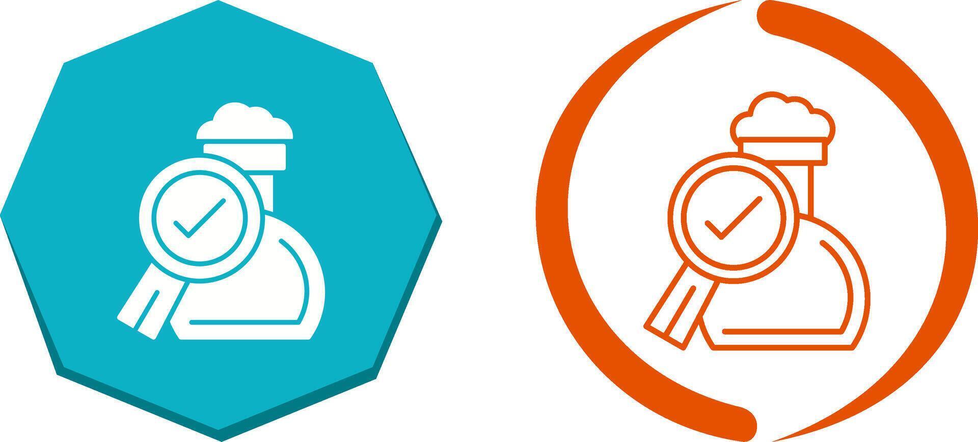 Experiment Icon Design vector