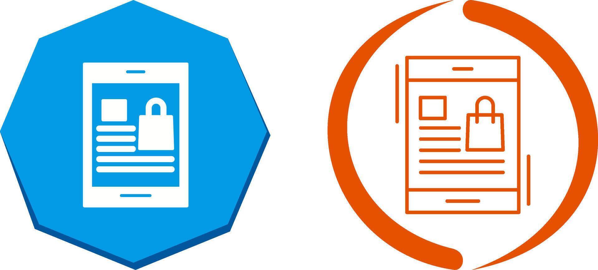 Order Icon Design vector