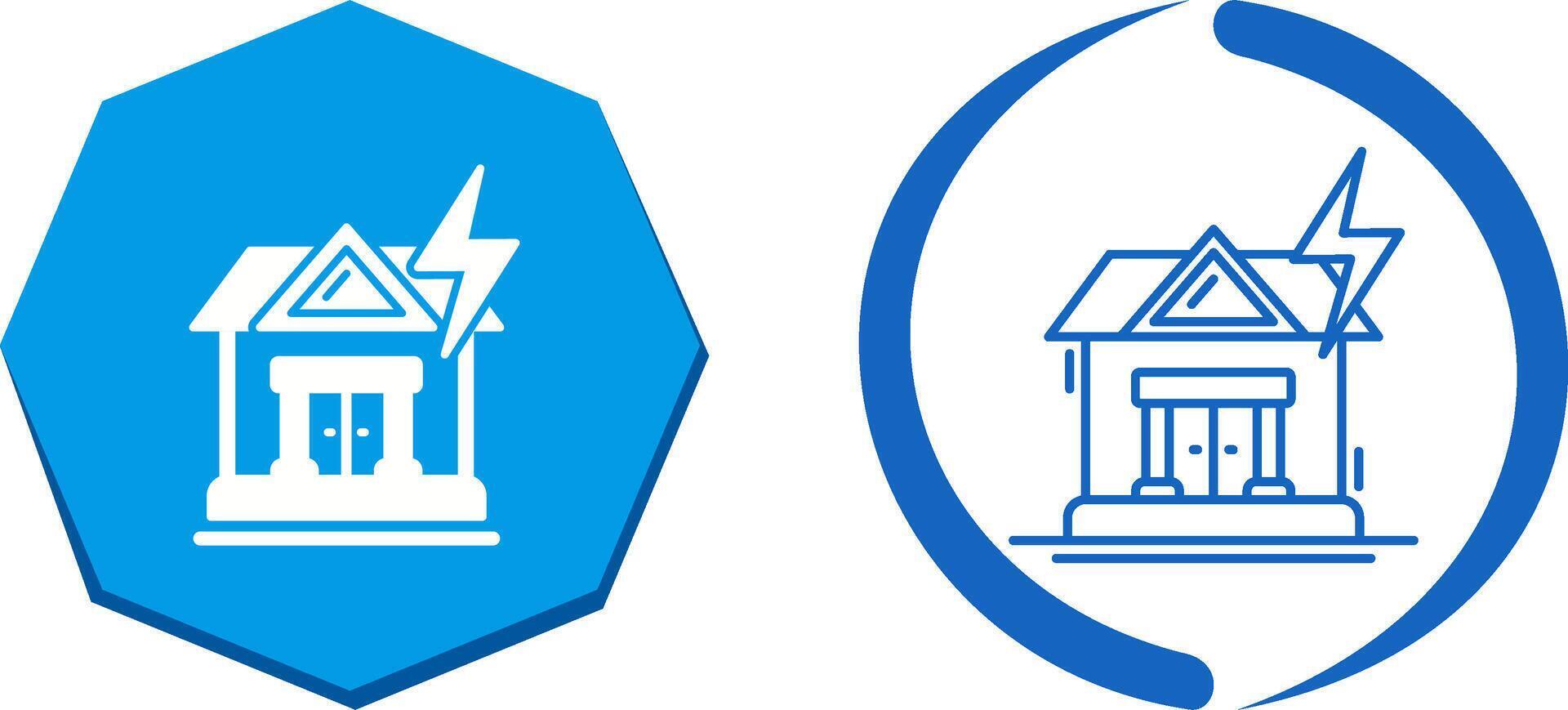 Natural Disaster Icon Design vector