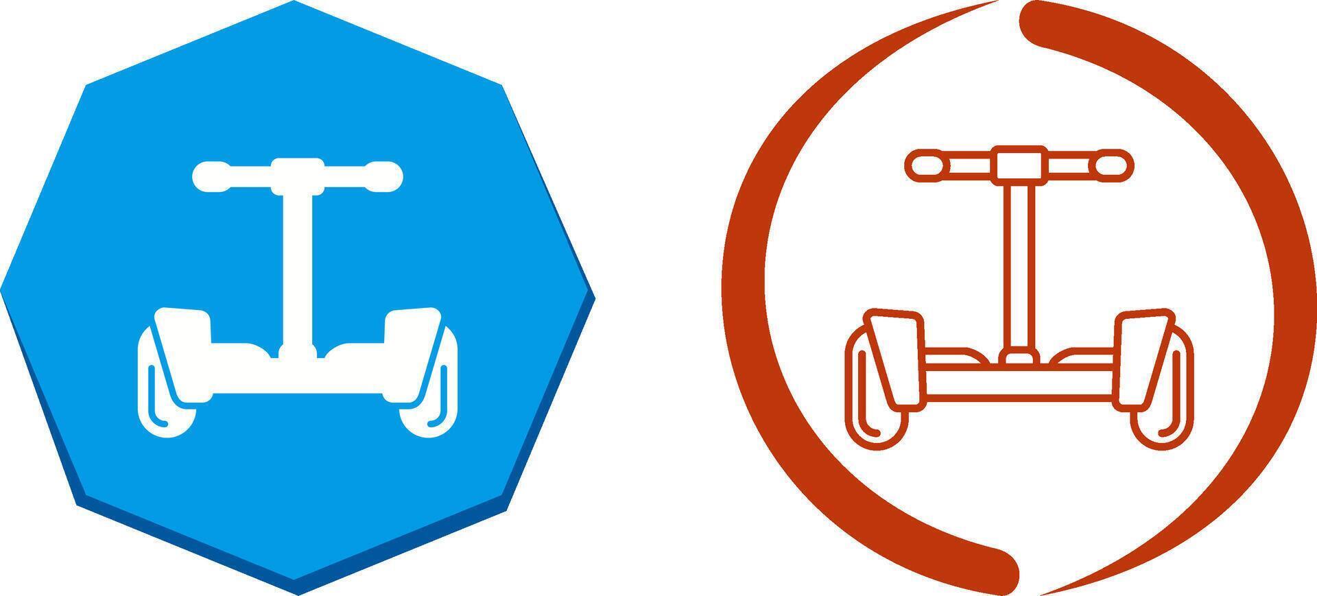 Hoverboard Icon Design vector