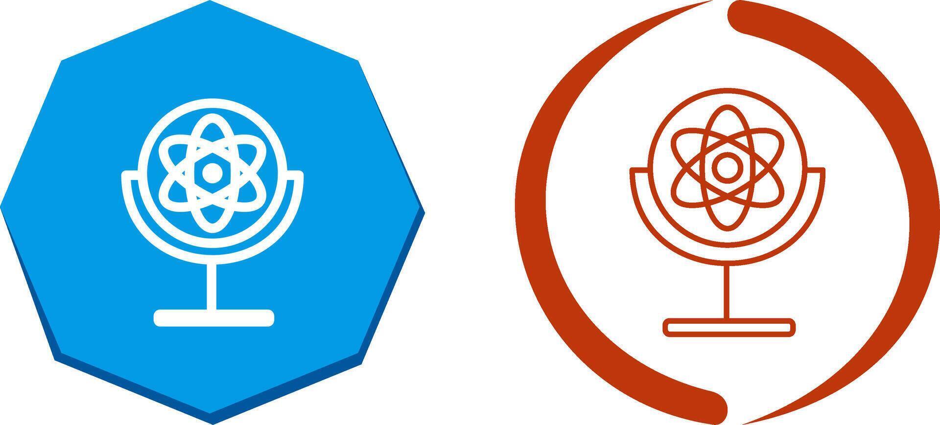 Gyroscope Icon Design vector
