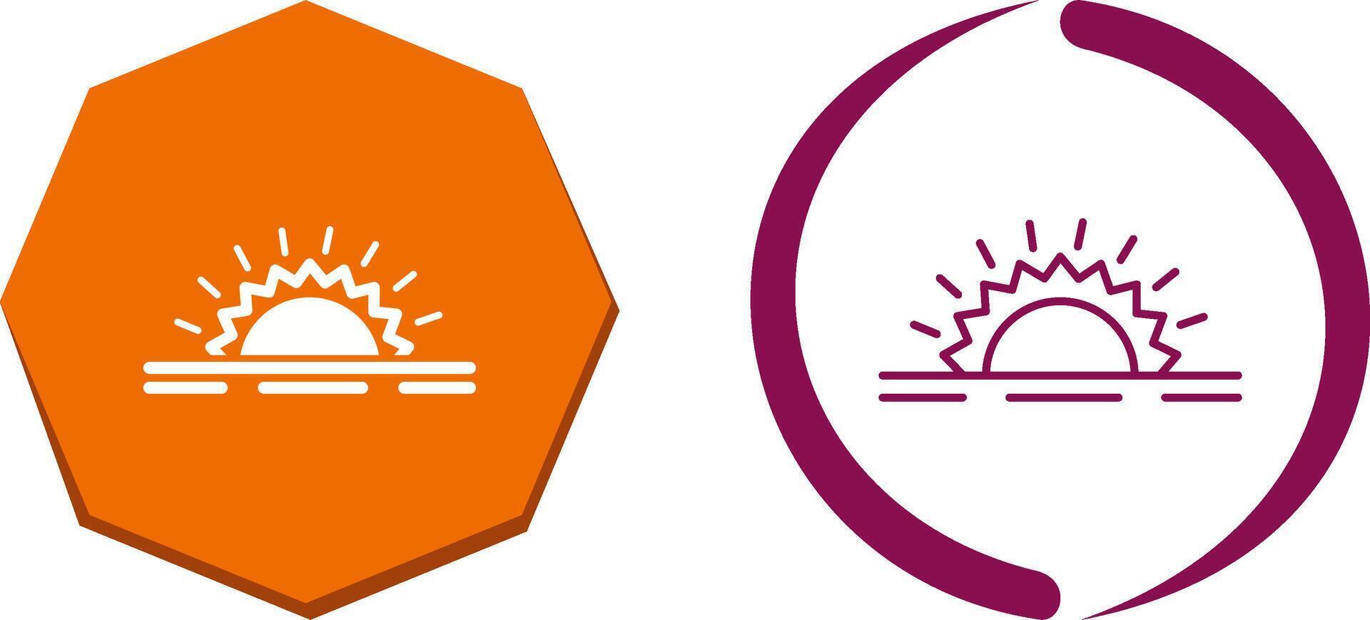 Sunshine Icon Design vector