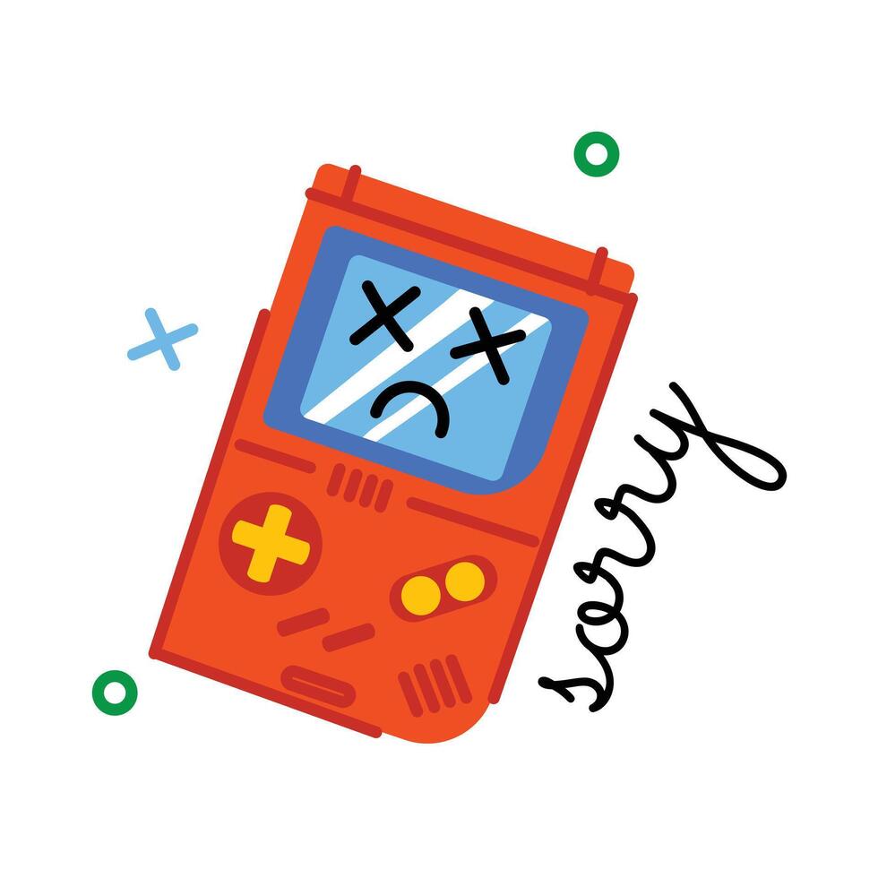 Trendy Gaming Issue vector