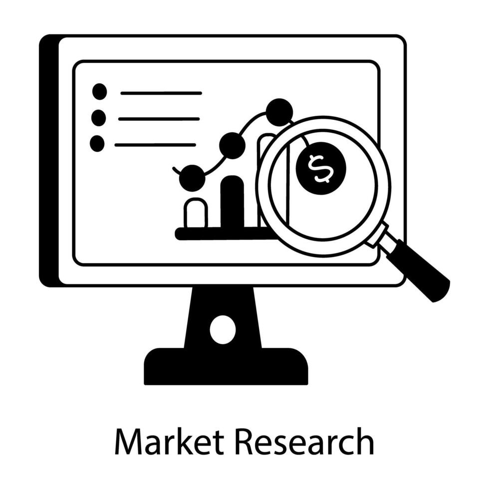 Trendy Market Research vector