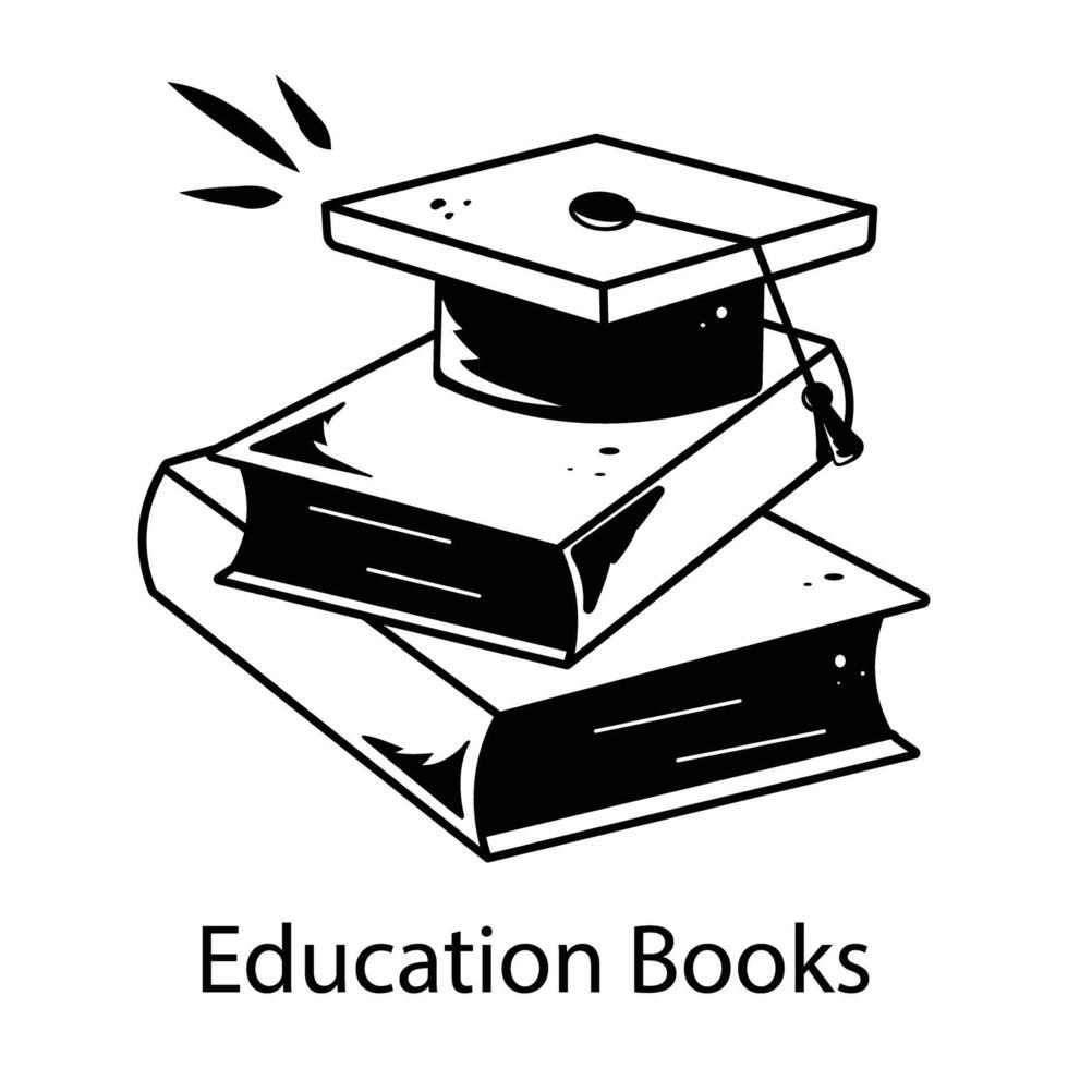 Trendy Education Books 44822779 Vector Art at Vecteezy