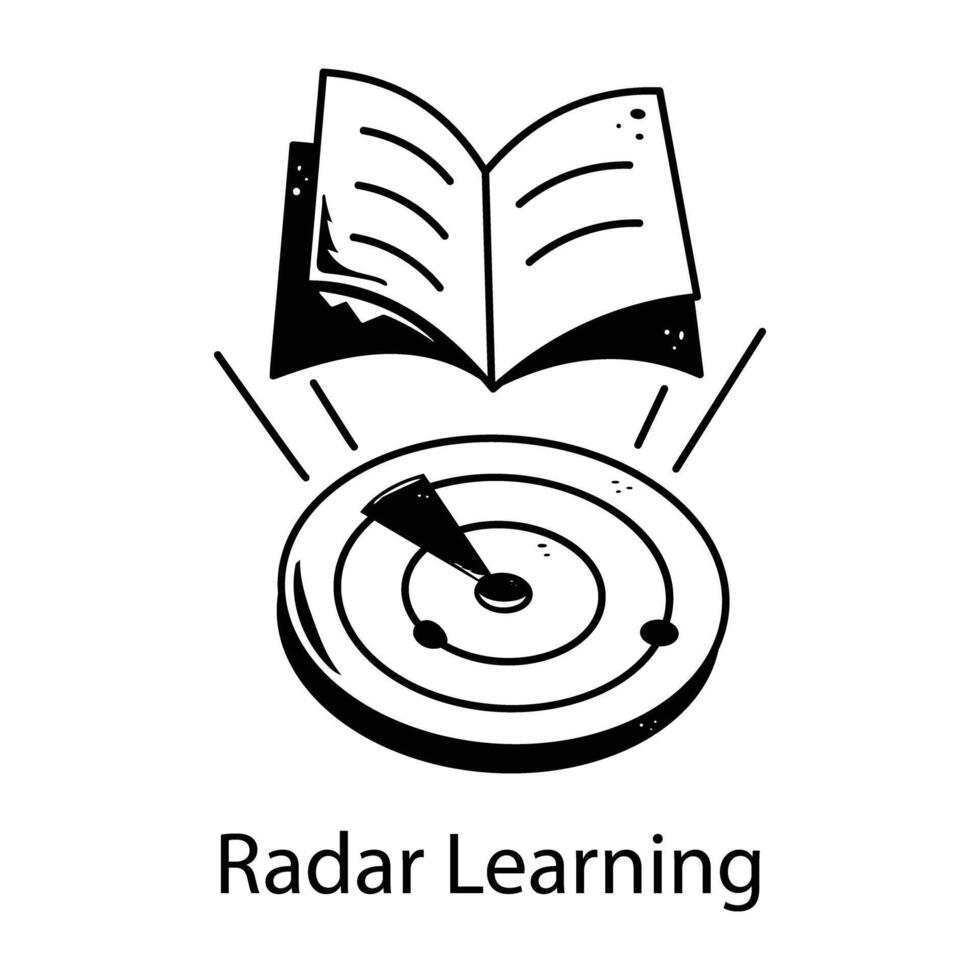 Trendy Radar Learning vector