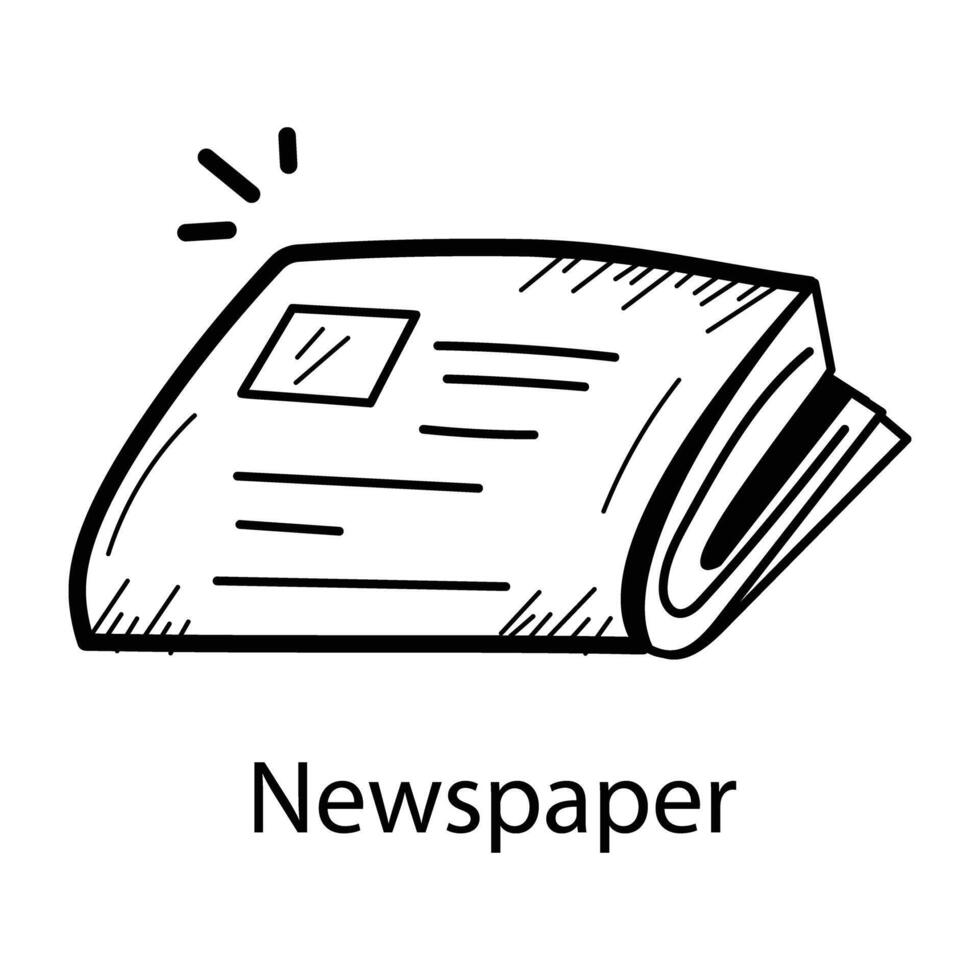 Trendy Newspaper Concepts vector