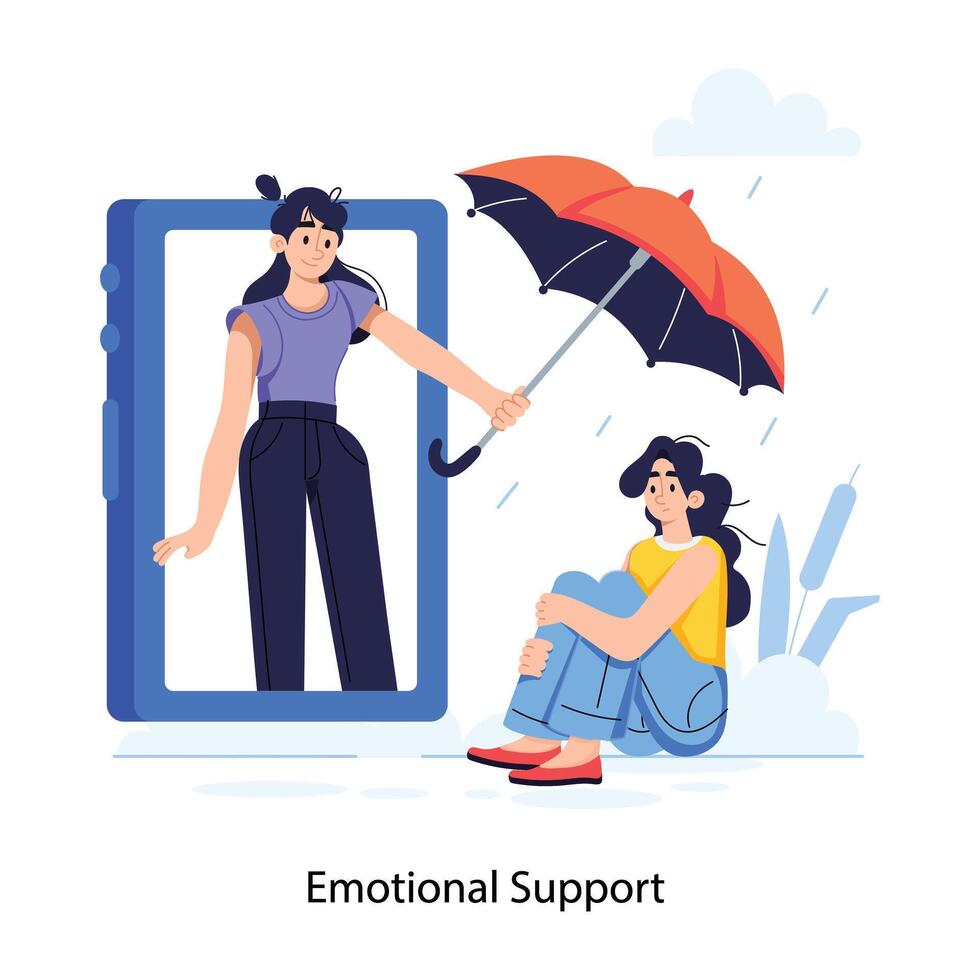 Trendy Emotional Support vector