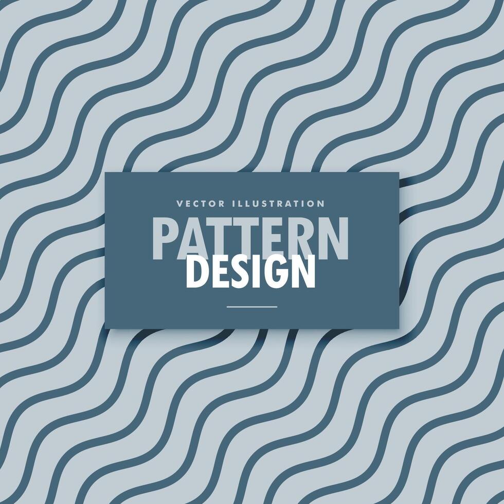 gray and blue elegant background with diagonal wavy lines vector