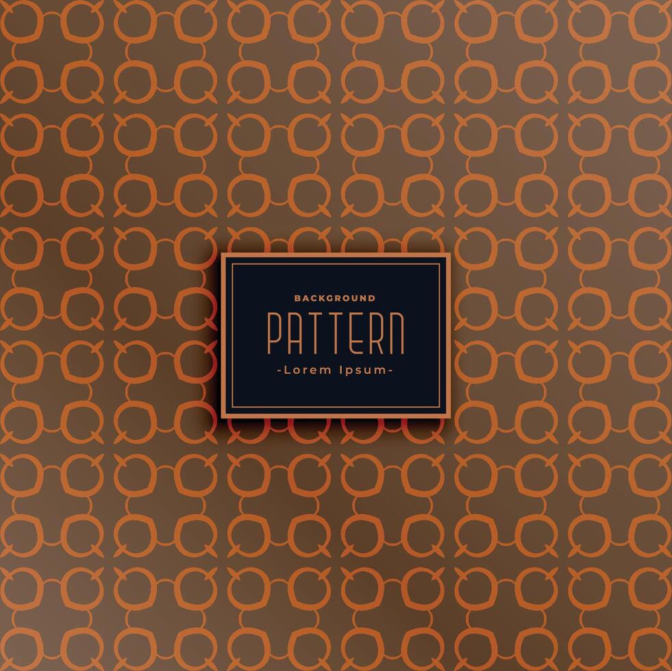 abstract vintage shapes pattern background vector