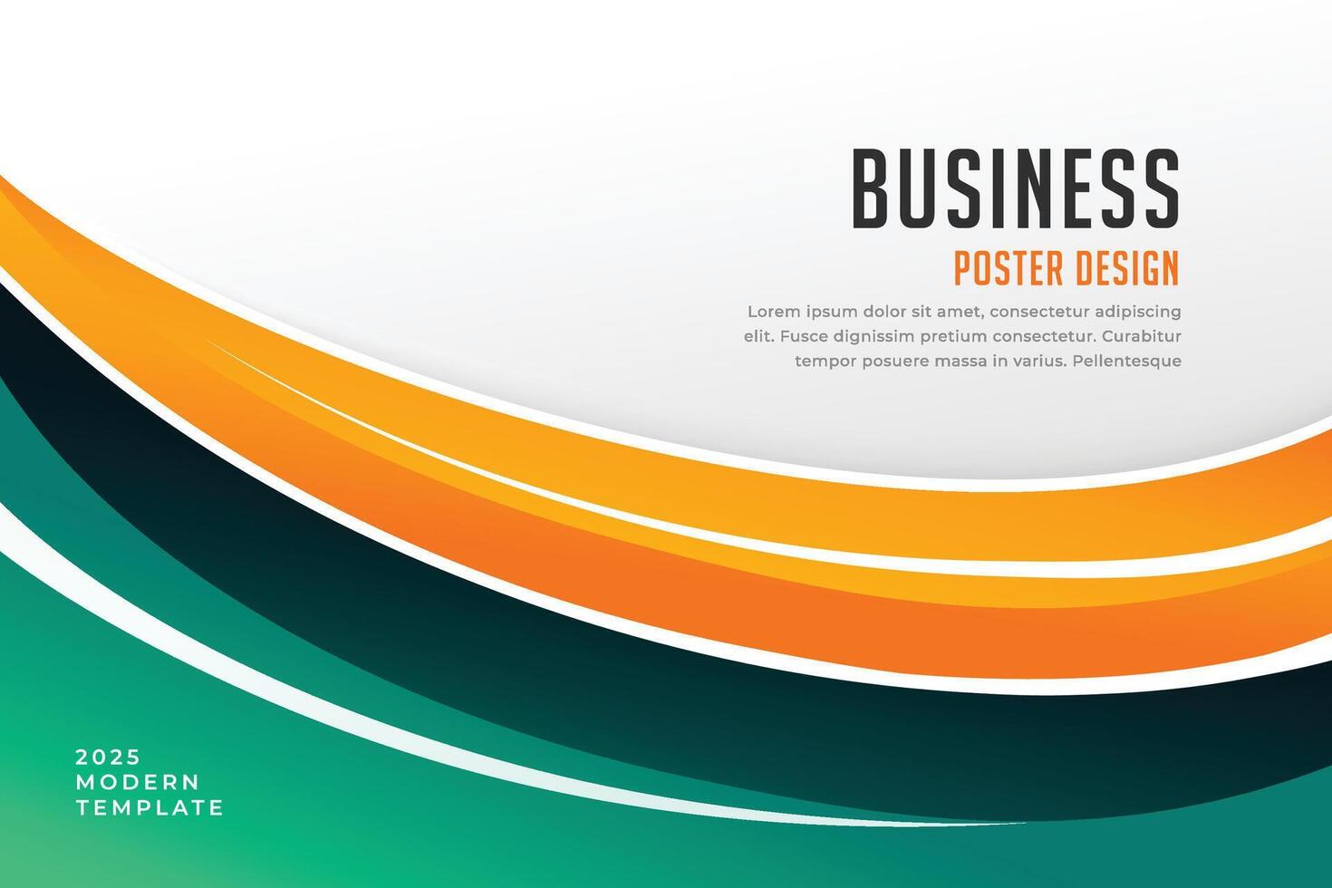 business magazine cover presentation template vector