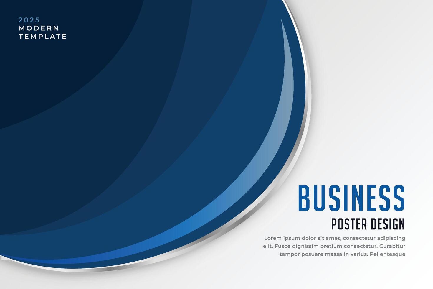modern business presentation banner design vector