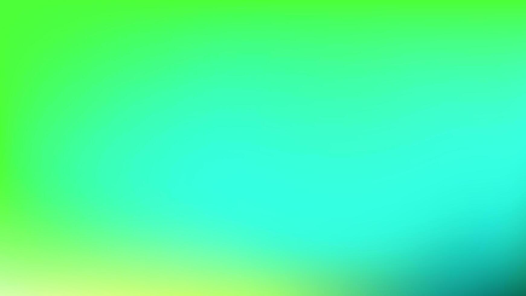 Illustration of mesh gradient background for web design with green colors vector