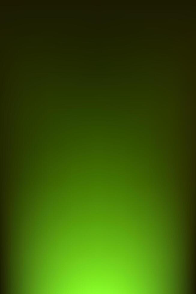 Illustration of vertical gradient background with green dark color vector