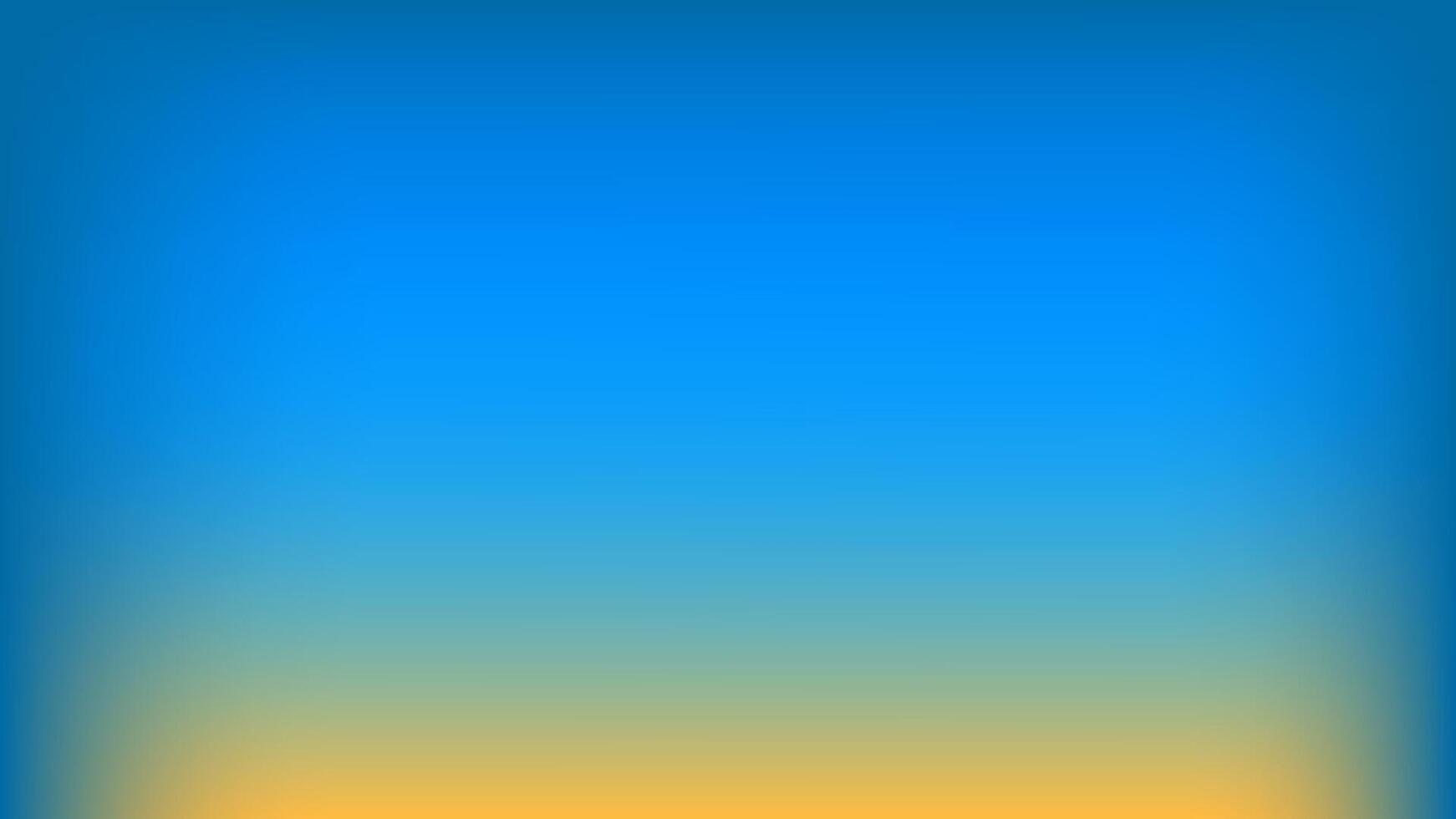 Illustration of mesh gradient background for web design with blue and yellow colors vector