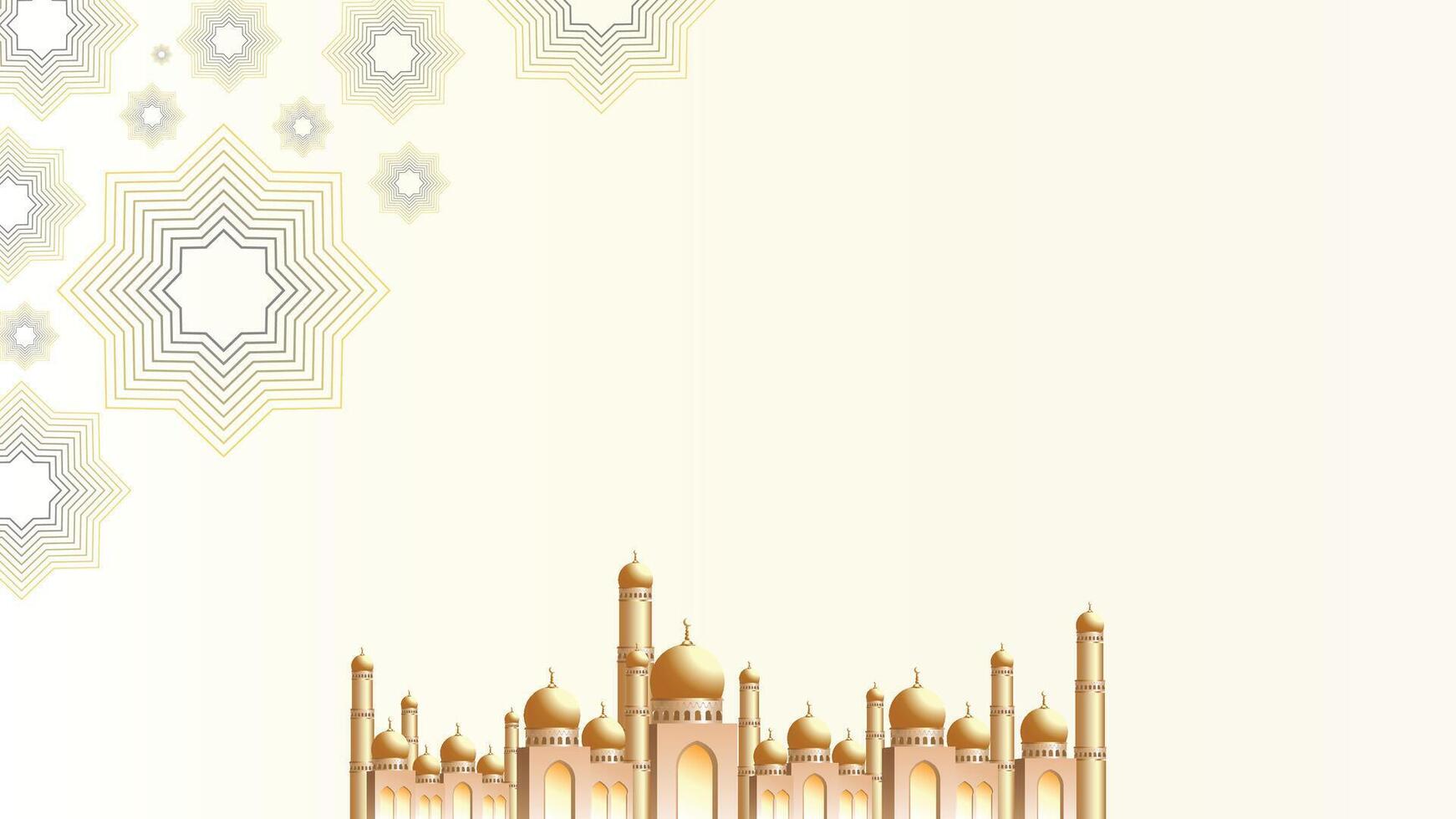 Islamic background design for ramadan kareem. arabic pattern background. islamic ornament vector